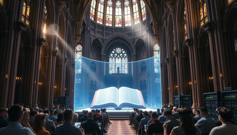 impacto da tecnologia na religião