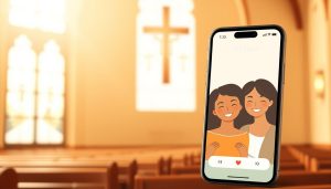 app de namoro cristão
